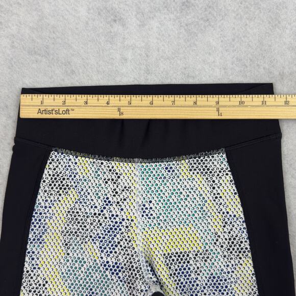 Under Armour HeatGear Compression Leggings Women’s SM Mesh Panel Print - Picture 6 of 13